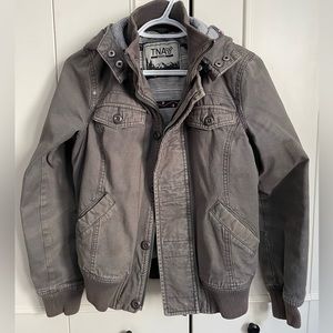 TNA grey warm jacket